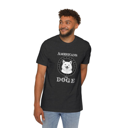 AMERICANS for DOGE T-Shirt - Department of Government Efficiency Gear