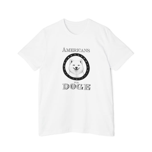 AMERICANS for DOGE T-Shirt - Department of Government Efficiency Gear